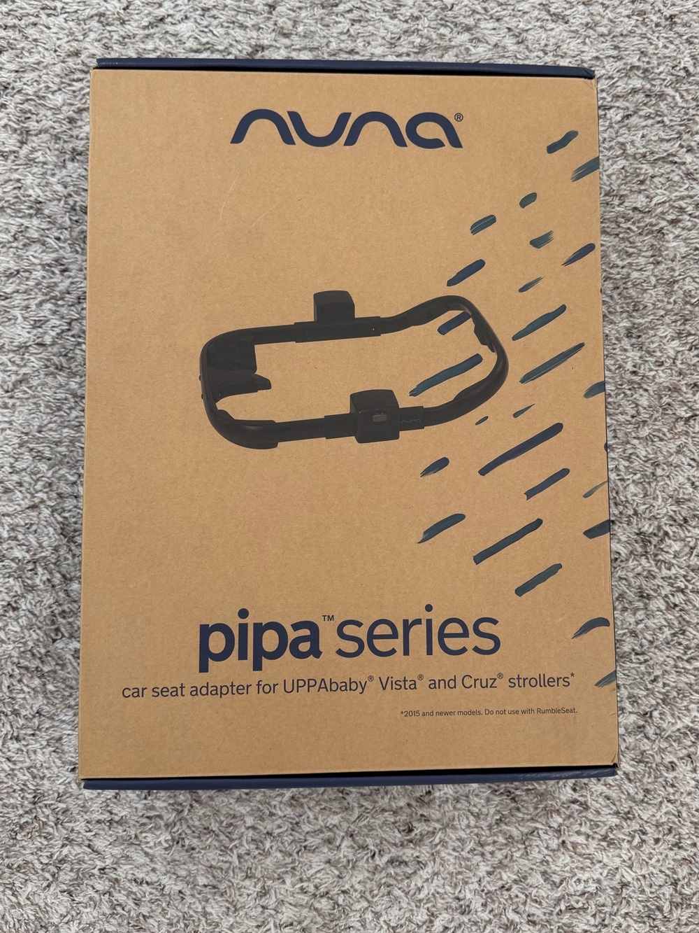 Nuna PIPA Car Seat Adapter for UPPAbaby Vista & Cruz Strollers (NEW IN BOX)